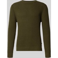 Matinique Strickpullover mit Rundhalsausschnitt Modell 'triton' in Gruen, Größe XXL von Matinique