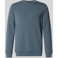 Matinique Sweatshirt mit Label-Detail Modell 'harry' in Hellblau, Größe XXL von Matinique