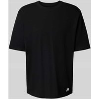 Matinique T-Shirt mit Label-Detail Modell 'hudson' in Black, Größe XL von Matinique