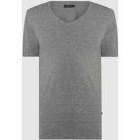 Matinique T-Shirt mit Stretch-Anteil Modell 'Jermalink' in Mittelgrau Melange, Größe L von Matinique