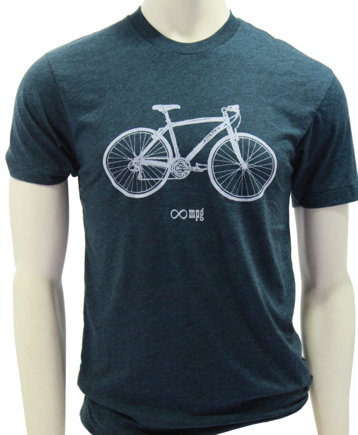 Fahrrad Infinite Mpg | Weiches, Leichtes T-Shirt Mit Rundhalsausschnitt Unisex Größen S - 3xl Fahrrad Infinite Mpg | Weiches, Leichtes T-Shirt Mit Rundhalsausschnitt Unisex Größen S - 3xl von MatleyInk