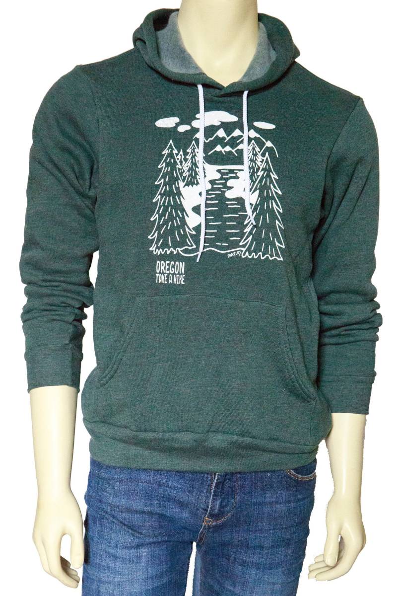Oregon-Wanderung | Pullover Hoodie Weiche Unisex-Baumwollmischung Oregon-Wanderung | Pullover Hoodie Weiche Unisex-Baumwollmischung von MatleyInk