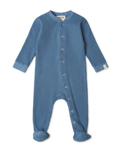 Matona Baby Strampler aus Bio-Baumwolle / Basic Footed Pajama von Matona