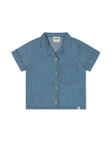Matona Hemd aus Biobaumwolle für Kinder / Short Sleeve Shirt von Matona