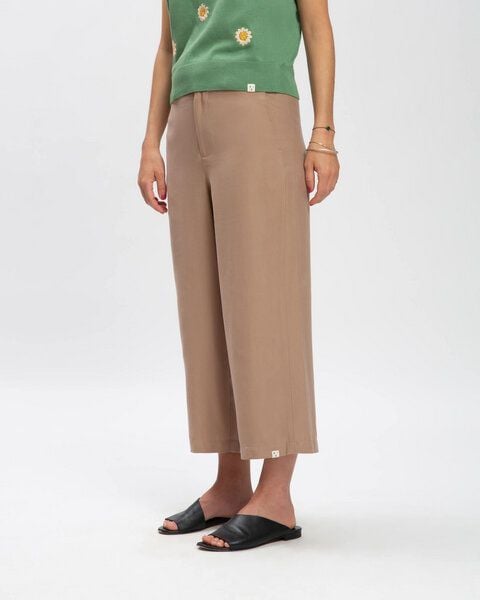 Matona Hose mit weitem Bein aus Lyocell für Frauen / Tencel Pants von Matona