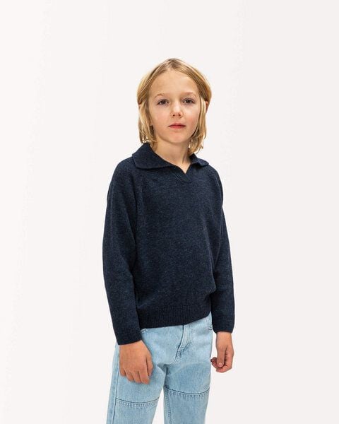 Matona Kuschliger Pullover aus recycelter wollmischung für Kinder / Collared Jumper von Matona