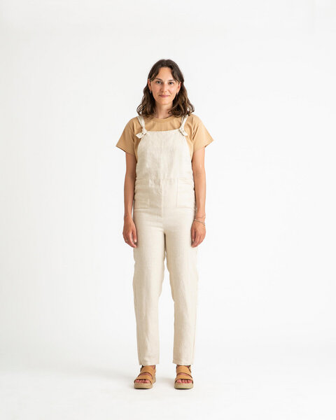 Matona Latzhose für Frauen aus Leinen / Linen Overall von Matona