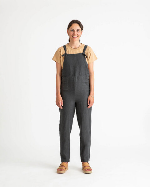 Matona Latzhose für Frauen aus Leinen / Linen Overall von Matona