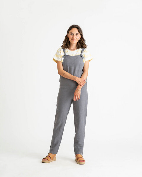 Matona Latzhose für Frauen aus Leinen / Linen Overall von Matona