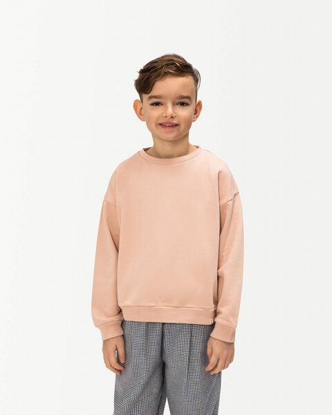 Matona Legeres und klassisch geschnittenes Sweatshirt für Kinder aus Bio-Baumwolle / Crewneck Sweatshirt von Matona