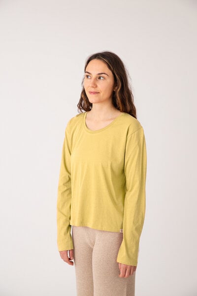 Matona Leichtes Langarmshirt für Frauen aus Bio-Baumwolle / Everyday Longsleeve von Matona