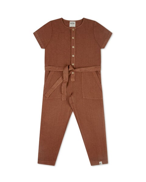 Matona Overall aus Leinen für Kinder / Short-Sleeved Overall von Matona