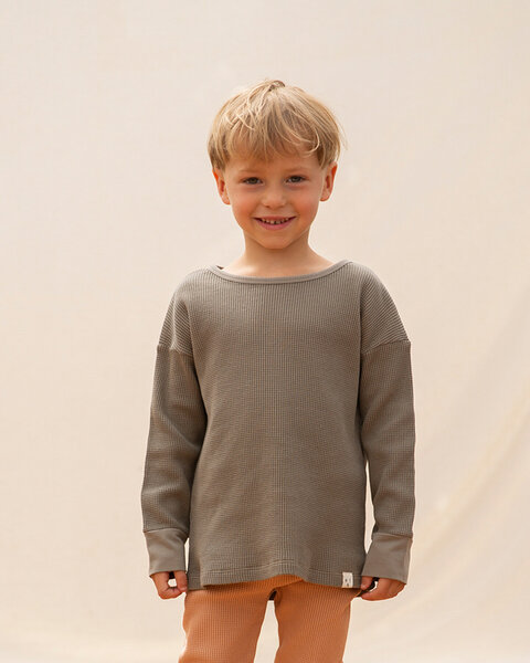 Matona Shirt aus Bio-Baumwolle für Kinder / Basic Longsleeve von Matona