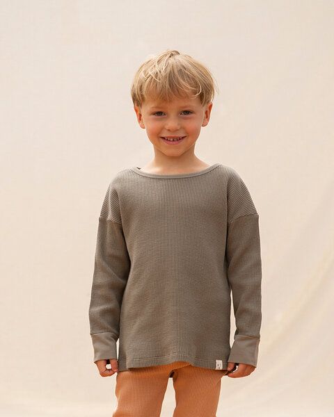 Matona Shirt aus Bio-Baumwolle für Kinder / Basic Longsleeve von Matona