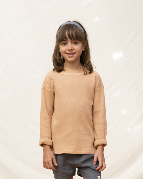 Matona Shirt aus Bio-Baumwolle für Kinder / Basic Longsleeve von Matona