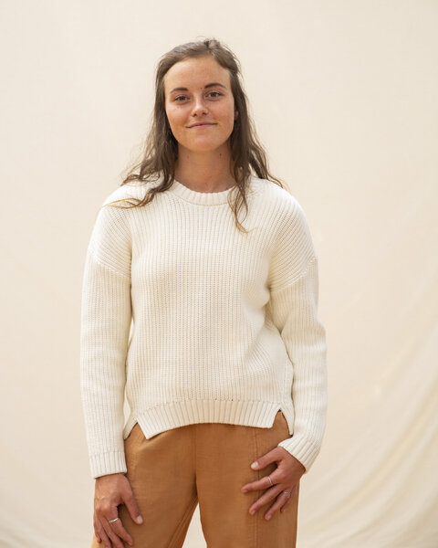 Matona Strickpullover für Frauen / Regular Cotton Sweater Women von Matona