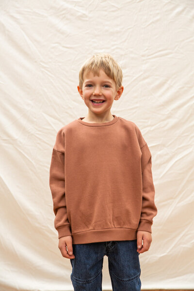 Matona Sweatshirt für Kinder aus Bio-Baumwolle / Crewneck Sweatshirt von Matona