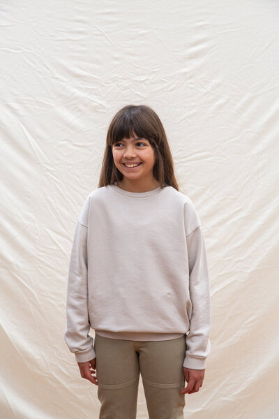 Matona Sweatshirt für Kinder aus Bio-Baumwolle / Crewneck Sweatshirt von Matona