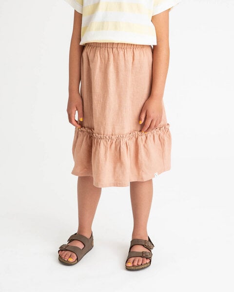 Matona Verspielter Rock für Kinder aus Leinen / Ruffled Skirt von Matona