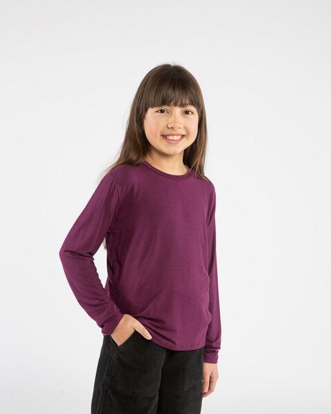 Matona Weiches Langarmshirt für Kinder aus Model / Modal Longsleeve von Matona