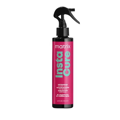 Matrix Anti-Haarbruch Leave-In Spray für geschädigtes Haar, Mit B5 und flüssigen Proteinen, Insta Cure Leave-In Spray, 1 x 200 ml von Matrix