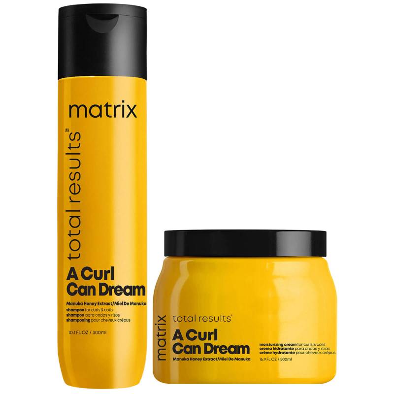 Matrix Total Results A Curl Can Dream Cleansing Shampoo and Moisturising Cream Duo von Matrix