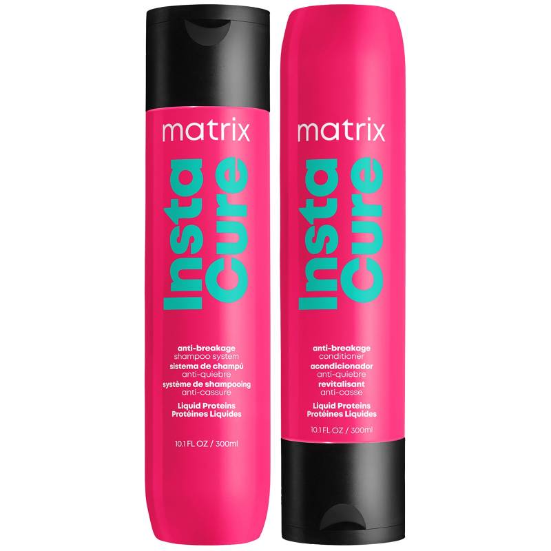 Matrix Total Results InstaCure Anti-Breakage Shampoo and Conditioner 300ml Duo for Damaged Hair von Matrix