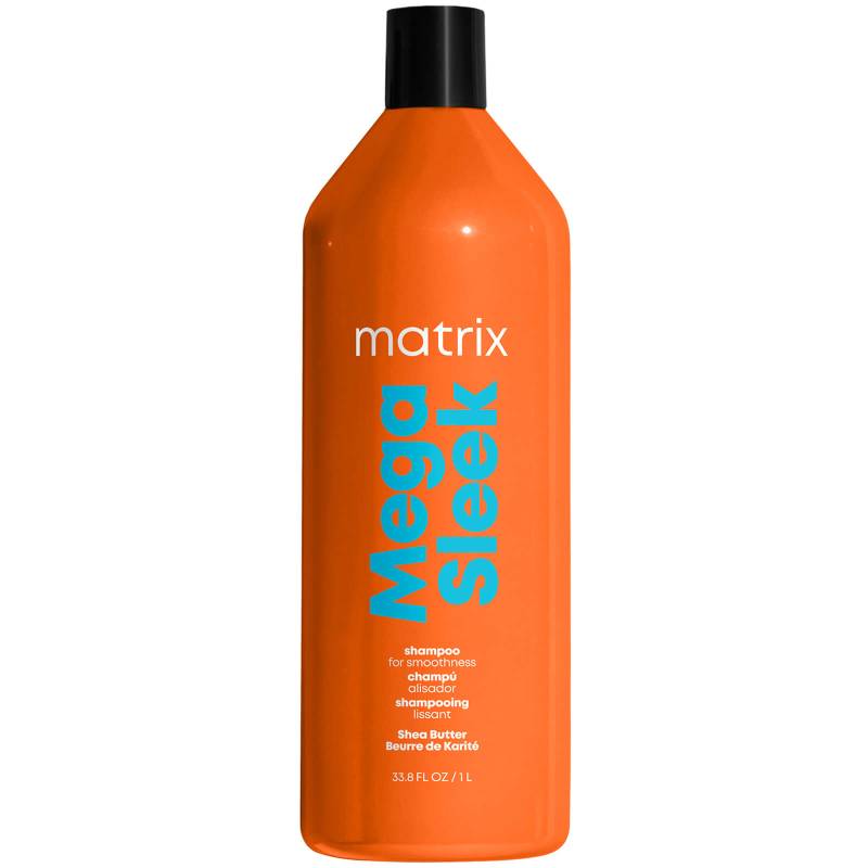 Matrix Total Results Mega Sleek Shea Butter Glättendes Shampoo für krauses Haar 1000 ml von Matrix