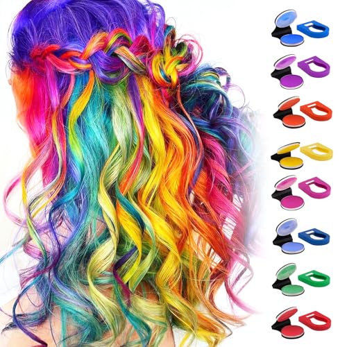8 Stück Haarkreide für Kinder Haarkreide für Mädchen Haarfarbe Auswaschbar Auswaschbar Geeignet für Damen Kinder Hochzeit Make up Karneval Temporäres Haarfarben Styling 8 Stück Haarkreide für Kinder Haarkreide für Mädchen Haarfarbe Auswaschbar Auswaschbar Geeignet für Damen Kinder Hochzeit Make up Karneval Temporäres Haarfarben Styling von Matsizen