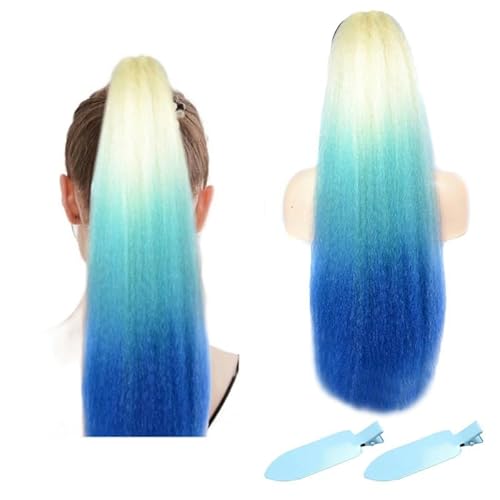 Braids Extensions Kunsthaar zum Einflechten Braiding Hair Haare zum Einflechten Haarsträhnen Kunsthaar Braids Haare Braids Extensions Kunsthaar zum Einflechten für Mädchen und Damen mit 2 Haarnadeln von Matsizen