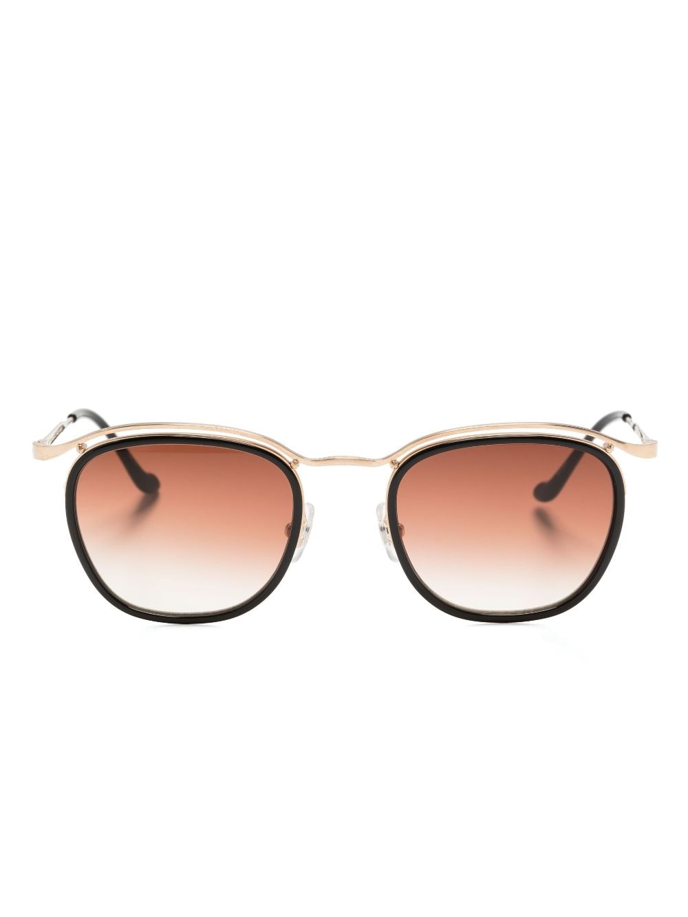 Matsuda Eckige M3092 Sonnenbrille - Gold von Matsuda