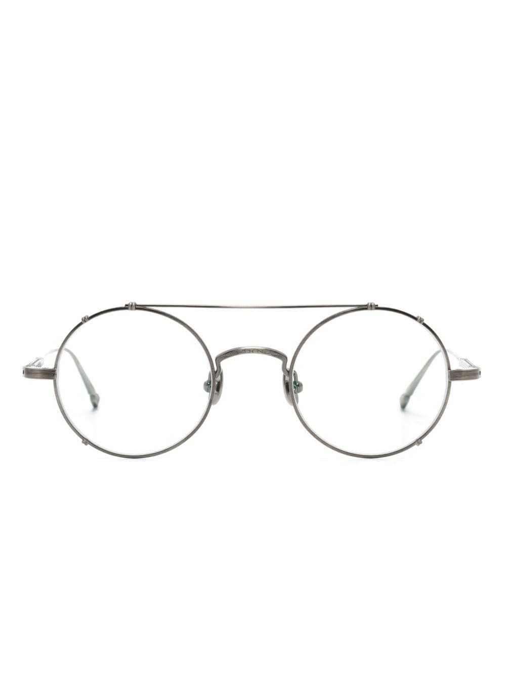 Matsuda M3143 Brille mit rundem Gestell - Silber von Matsuda