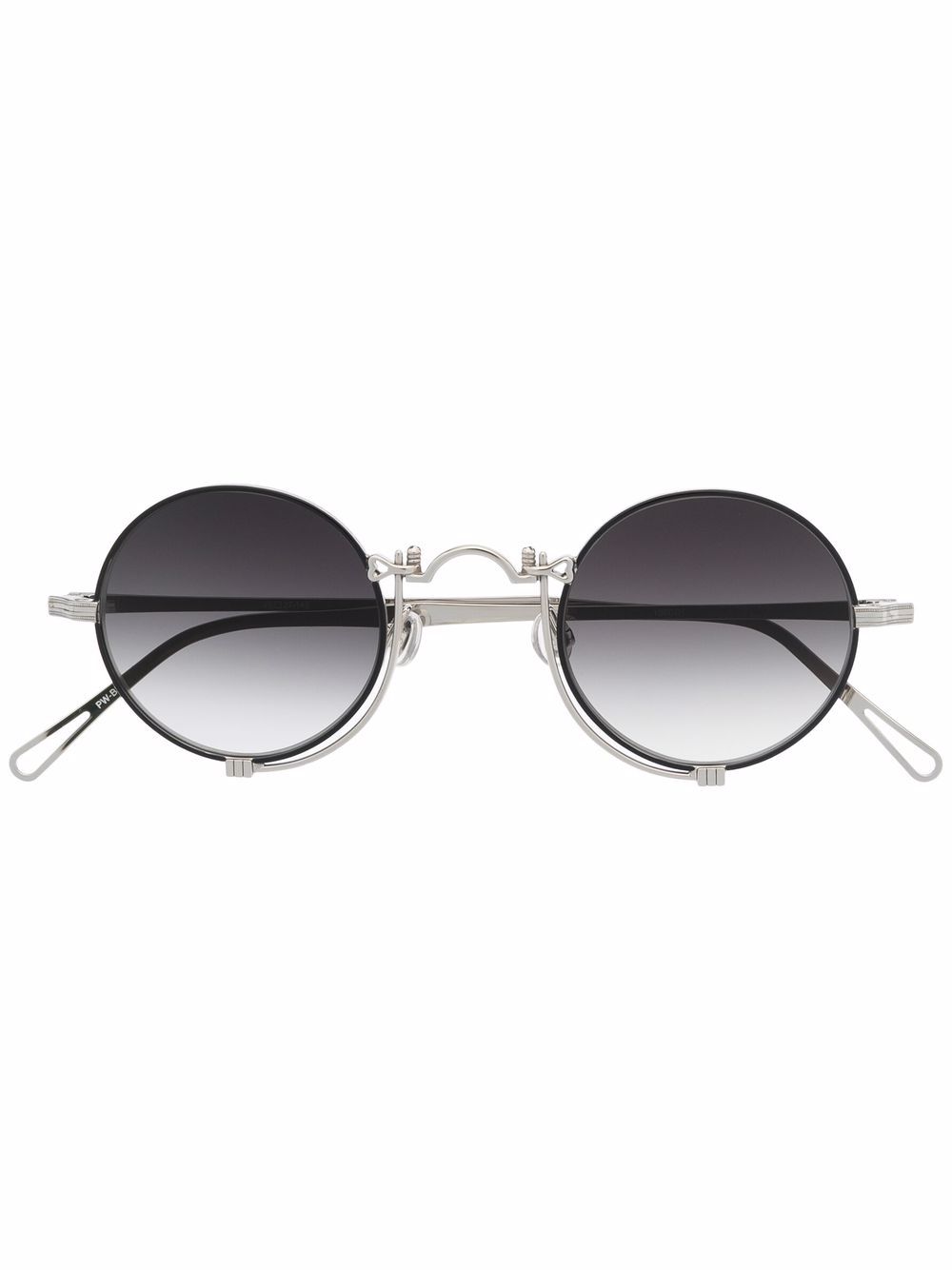 Matsuda Sonnenbrille mit rundem Gestell - Silber von Matsuda