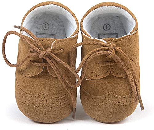 Matt Keely Baby Jungen Mädchen Weiche Sohle Turnschuhe Kind PU Schnüren Schuhe 12-18 Monate von Matt Keely