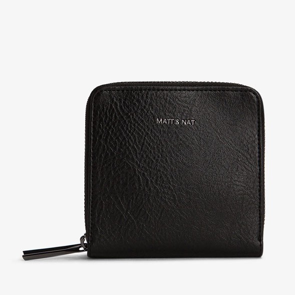 MATT & NAT Chubby Dwell Wallet Black von Matt and Nat