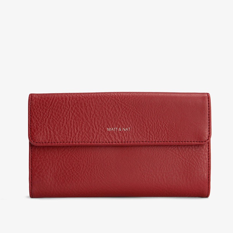 MATT & NAT Connolly Dwell Wallet BORDEAUX von Matt and Nat