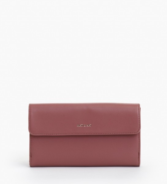 MATT & NAT Connolly Loom Wallet Mauve von Matt and Nat