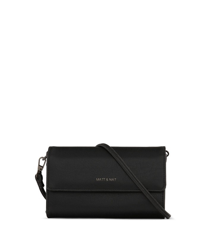 MATT & NAT Drew Mini vegane Handtasche Black von Matt and Nat