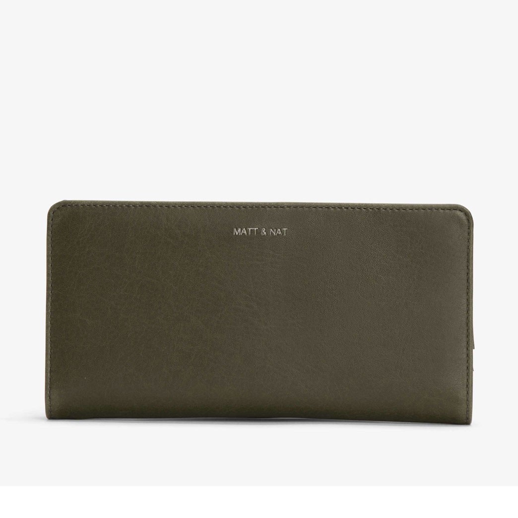 MATT & NAT Duma Vintage Wallet OLIVE von Matt and Nat