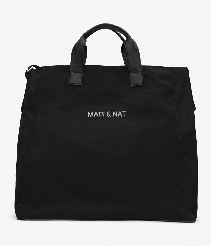 MATT & NAT Kiva Einkaufstasche Black von Matt and Nat