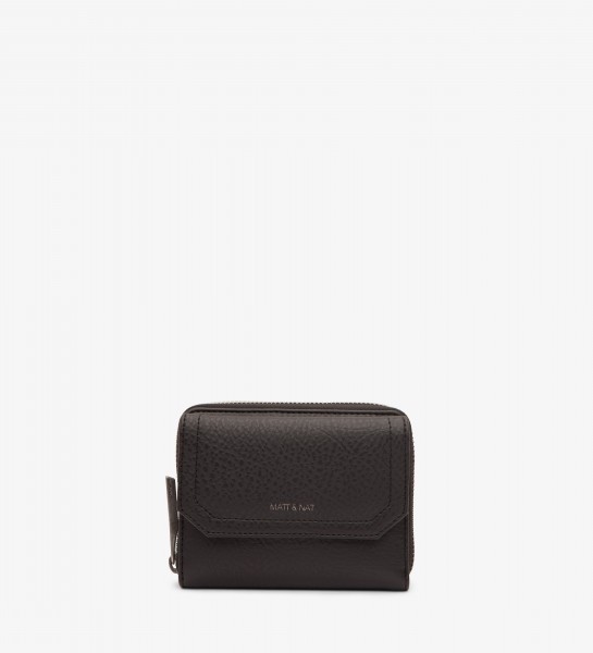 MATT & NAT Loy Wallet Black von Matt and Nat