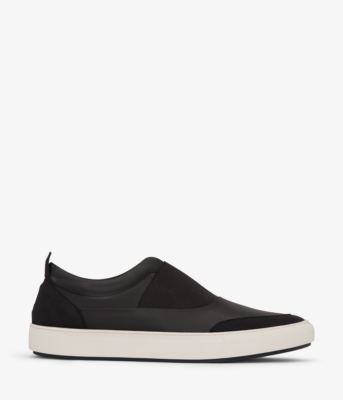 MATT & NAT Luke vegane Slip On Sneaker schwarz 42 von Matt and Nat