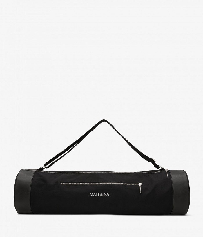 MATT & NAT Mira vegane Yoga Tasche Black von Matt and Nat