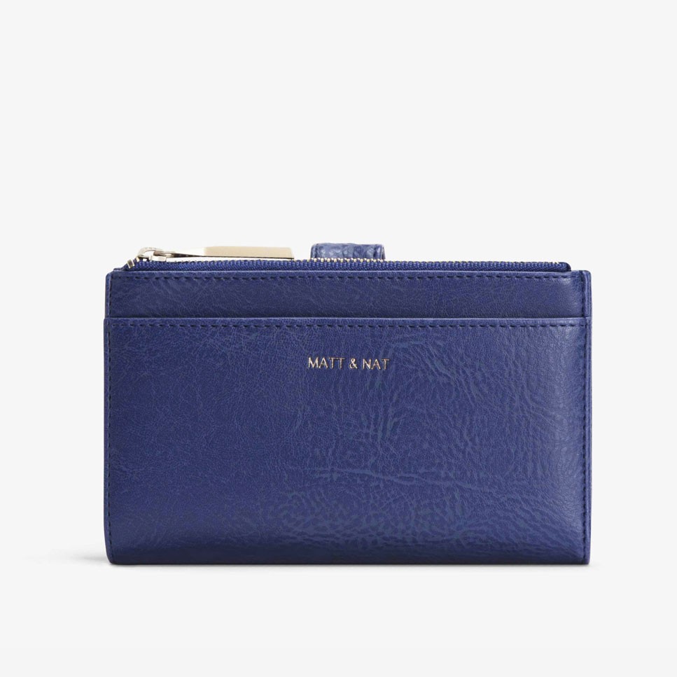 MATT & NAT Motiv Small Wallet Royal von Matt and Nat