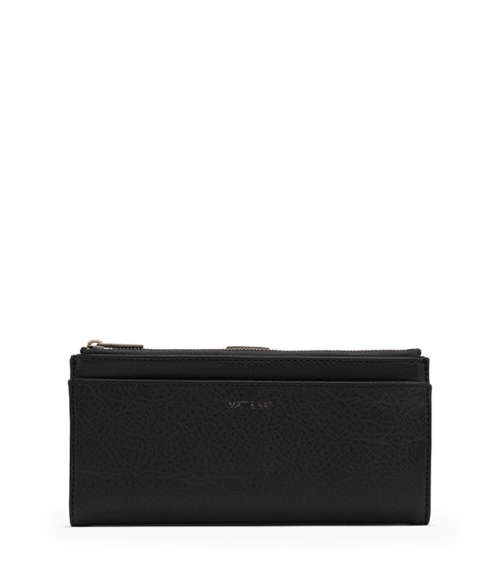 MATT & NAT Motiv Wallet Black von Matt and Nat