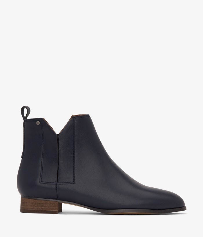 MATT & NAT Newman nachhaltige Chelsea Boots Navy 37 von Matt and Nat