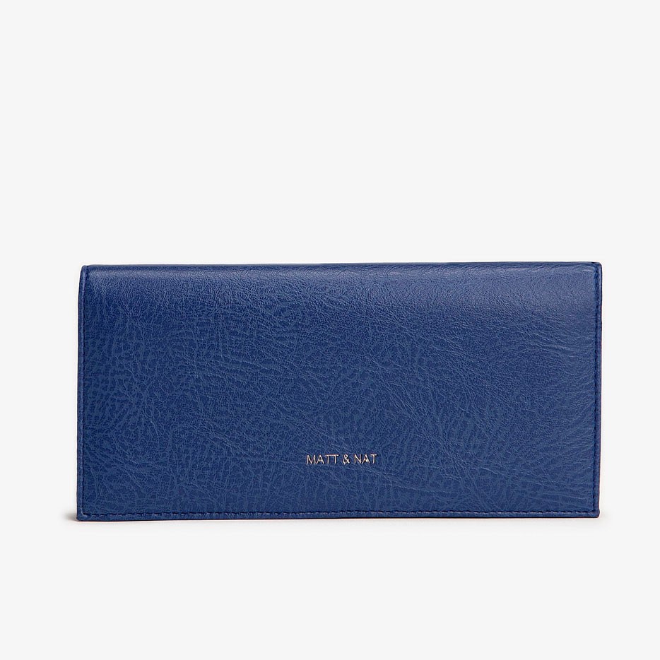 MATT & NAT Reid Dwell Wallet Royal von Matt and Nat