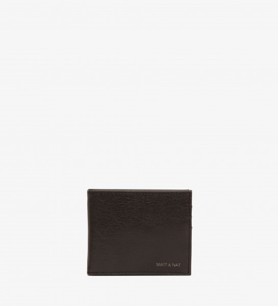 MATT & NAT Rubben Wallet Black von Matt and Nat