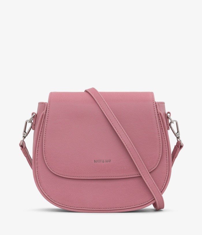 MATT & NAT Rubicon Tasche aus Lederimitat Berry von Matt and Nat