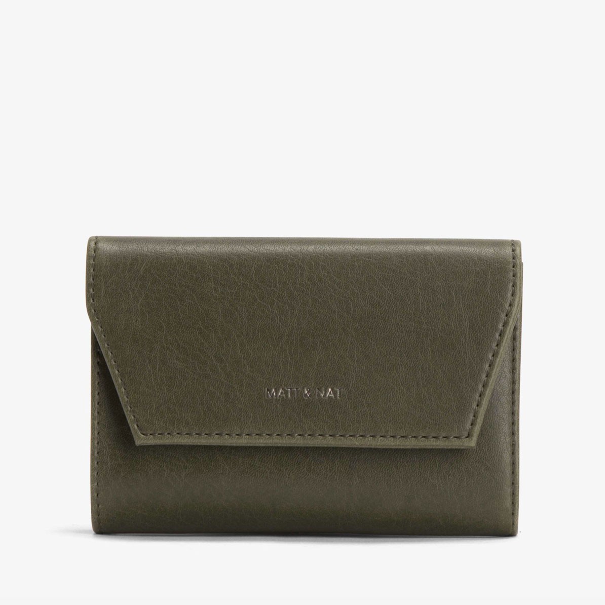 MATT & NAT Vera SM Vintage Wallet OLIVE von Matt and Nat